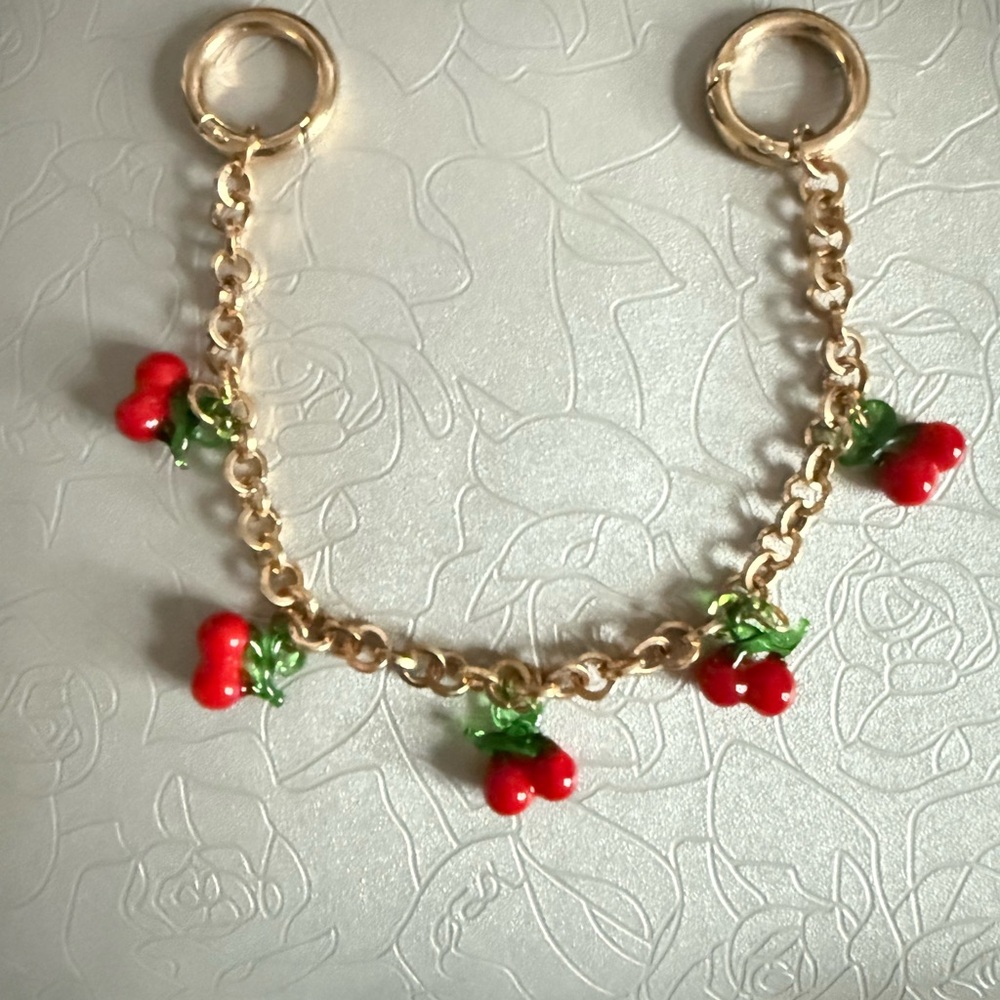Cherry Purse Charm